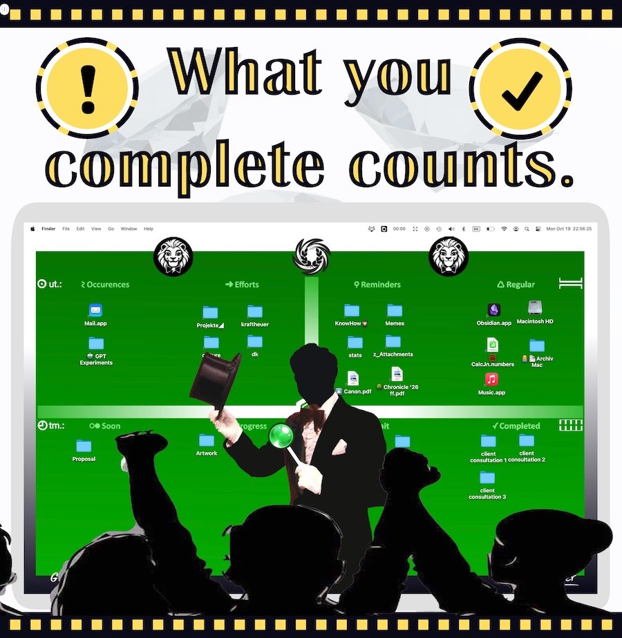 The Uplifting Completer desktop board